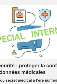 Cybersécurité - Protéger ses données médicales - E-learning (1h)